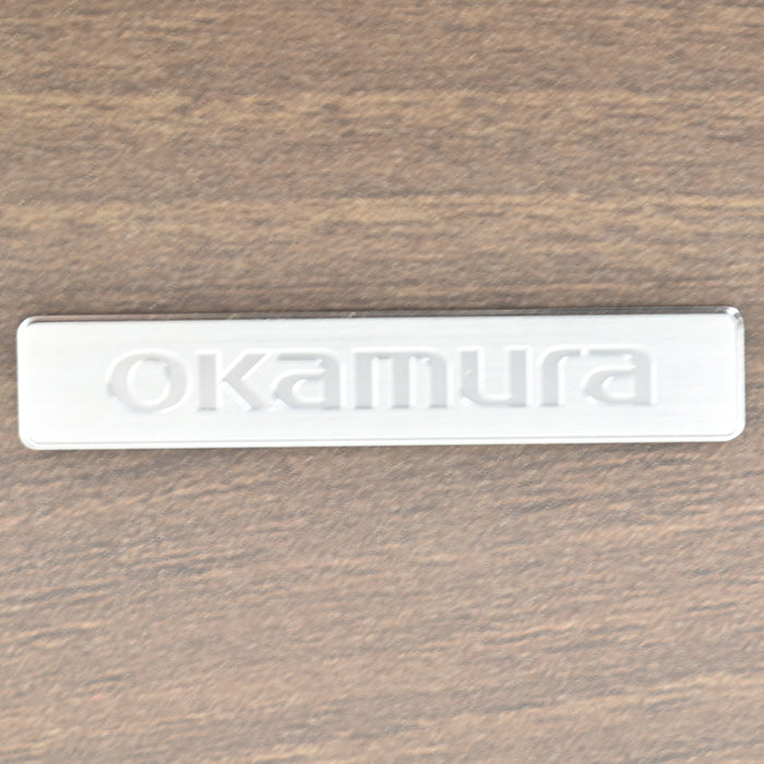 【中古】オカムラ グレースライン クレデンザ サイドボード ガラス扉 2022年製 W1800 2025011603【中古オフィス家具】