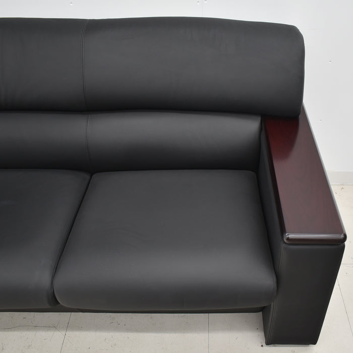 【中古】 オカムラ S-18シリーズ 高級応接4点セット W2070 2025012001 【中古オフィス家具】