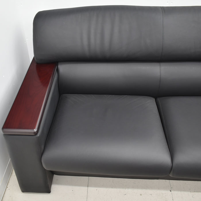 【中古】 オカムラ S-18シリーズ 高級応接4点セット W2070 2025012001 【中古オフィス家具】