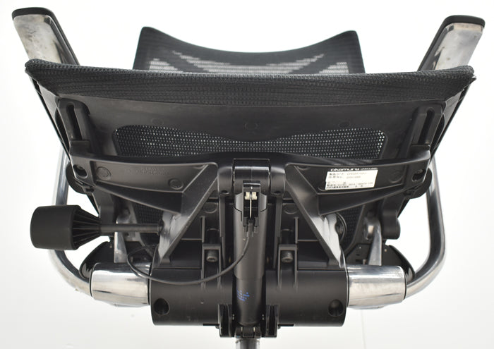 【中古】オカムラ バロン ローバック 固定肘(新型肘パット)ポリッシュ 2025012302【中古オフィス家具】