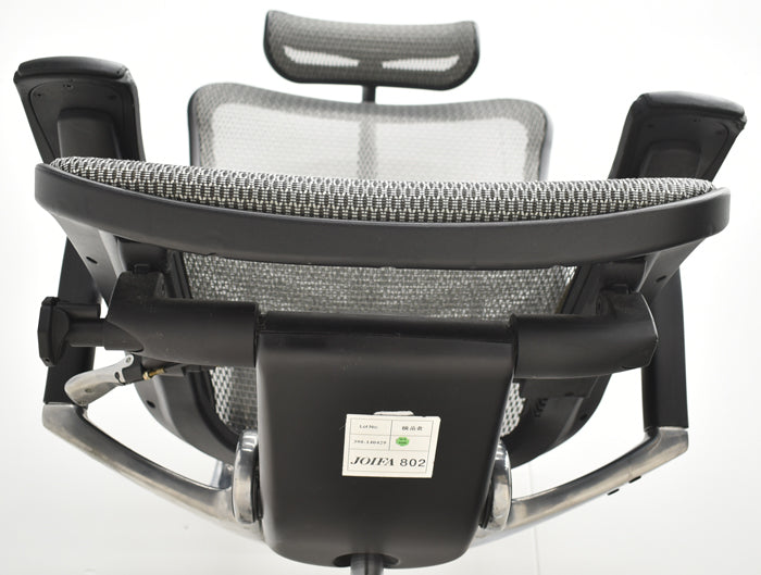 【中古】エルゴヒューマン ベーシック 可動肘 ヘッドレスト ポリッシュ 2025012803【中古オフィス家具】