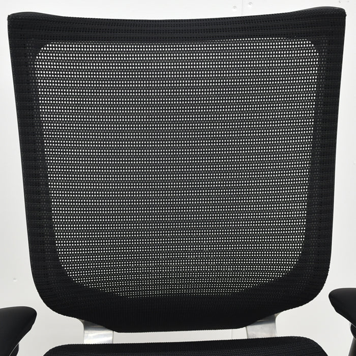 【中古】オカムラ バロン ハイバック 可動肘(新型肘パット)ポリッシュ 2025020305【中古オフィス家具】