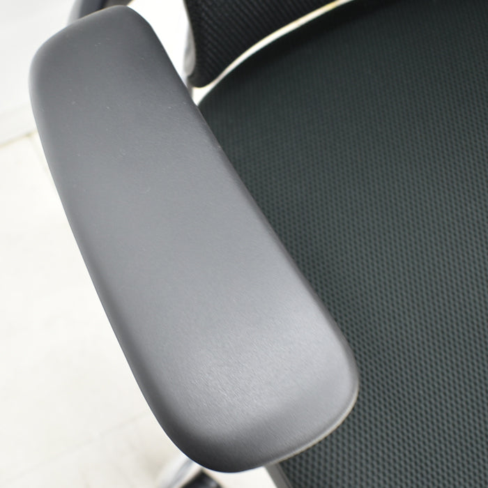 【中古】イナバ エクセア ヘッドレスト(可動式)可動肘 ランバーサポート ポリッシュ 2025020404【中古オフィス家具】
