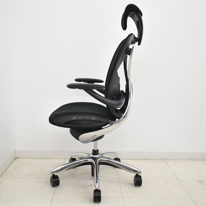 【中古】イナバ エクセア ヘッドレスト(可動式)可動肘 ランバーサポート ポリッシュ 2025020404【中古オフィス家具】