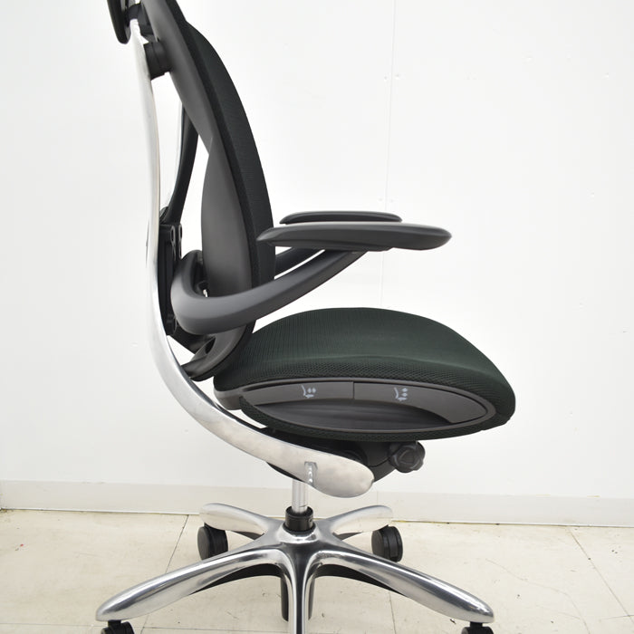 【中古】イナバ エクセア ヘッドレスト(可動式)可動肘 ランバーサポート ポリッシュ 2025020404【中古オフィス家具】