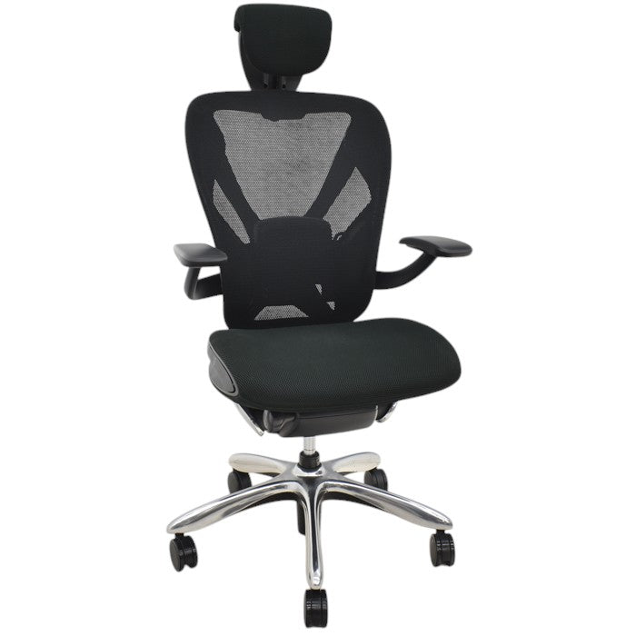 【中古】イナバ エクセア ヘッドレスト(可動式)可動肘 ランバーサポート ポリッシュ 2025020404【中古オフィス家具】