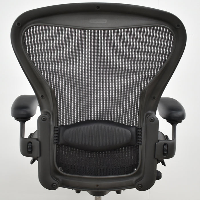 【中古】ハーマンミラー アーロンチェア Bサイズ フル装備 ランバーサポート 2025022004【中古オフィス家具】
