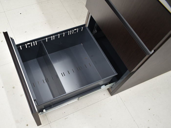 【配送料金見積もり対応となります】イトーキ XVシリーズ 役員用両袖机 アール型天板 サブテーブル 幅2790 2025030501【中古】【中古オフィス家具】