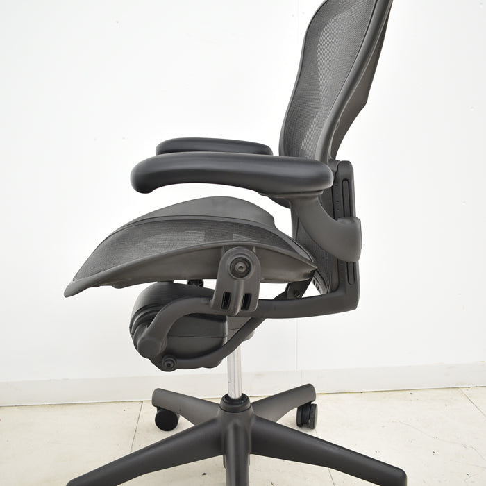 【中古】ハーマンミラー アーロンチェア Bサイズ スタンダード ランバーサポート 2025031106【中古オフィス家具】