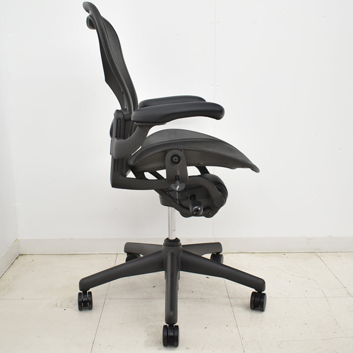 【中古】ハーマンミラー アーロンチェア Bサイズ スタンダード ランバーサポート 2025031106【中古オフィス家具】