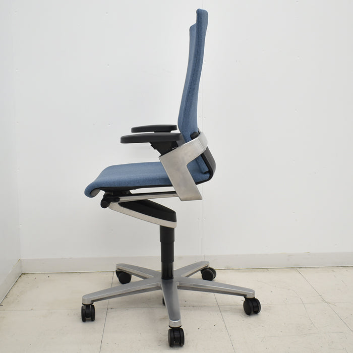 【中古】ウィルクハーン ONチェア ハイバック 可動肘 背もたれ上下アジャスト ポリッシュ 2025031801【中古オフィス家具】