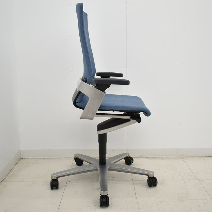 【中古】ウィルクハーン ONチェア ハイバック 可動肘 背もたれ上下アジャスト ポリッシュ 2025031801【中古オフィス家具】