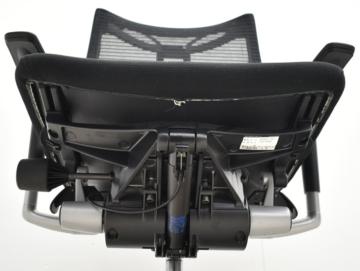 【中古】オカムラ バロン ハイバック 可動肘 ランバーサポート ハンガー 2019年製 2025031805【中古オフィス家具】