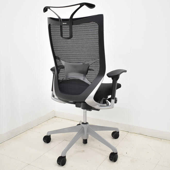 【中古】オカムラ バロン ハイバック 可動肘 ランバーサポート ハンガー 2019年製 2025031805【中古オフィス家具】