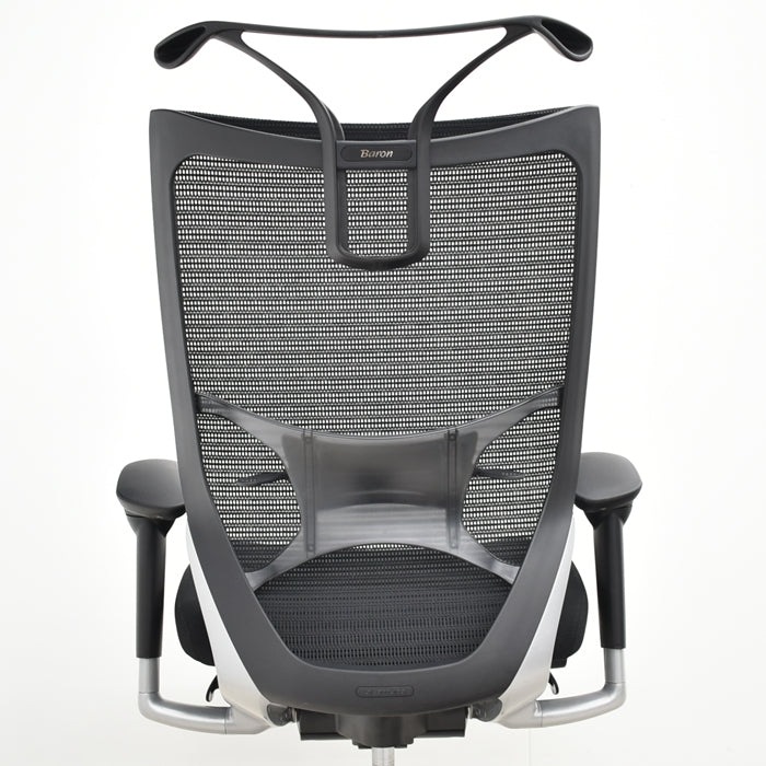 【中古】オカムラ バロン ハイバック 可動肘 ランバーサポート ハンガー 2019年製 2025031805【中古オフィス家具】