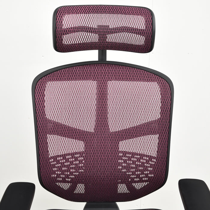 【中古】エルゴヒューマン エンジョイ 可動肘 ランバーサポート ヘッドレスト ポリッシュ 2025031903【中古オフィス家具】
