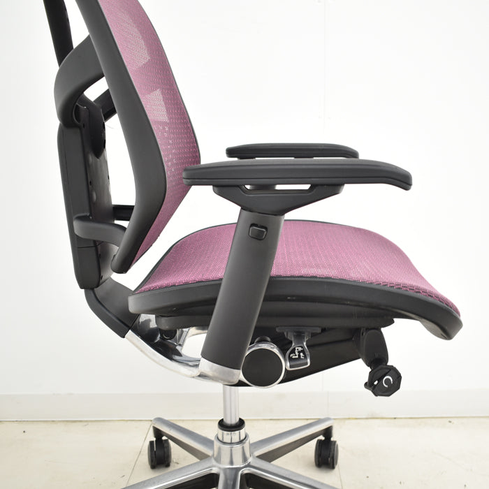 【中古】エルゴヒューマン エンジョイ 可動肘 ランバーサポート ヘッドレスト ポリッシュ 2025031903【中古オフィス家具】