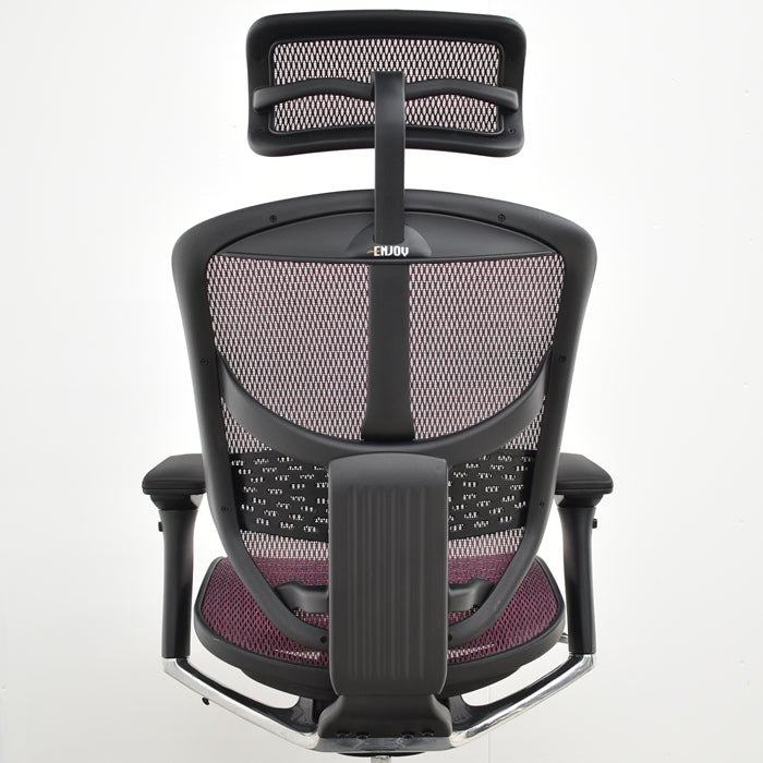 【中古】エルゴヒューマン エンジョイ 可動肘 ランバーサポート ヘッドレスト ポリッシュ 2025031903【中古オフィス家具】