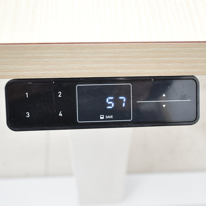 【中古】スチールケース 電動昇降テーブル マイグレーション 幅1800 2025040902【中古オフィス家具】
