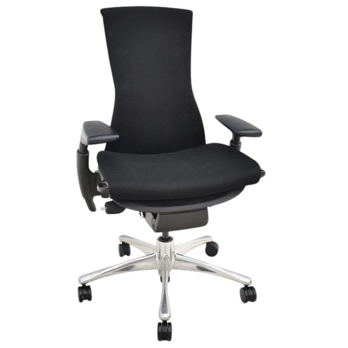 【中古】ハーマンミラー エンボディチェア 可動肘 ポリッシュ 2025040904【中古オフィス家具】