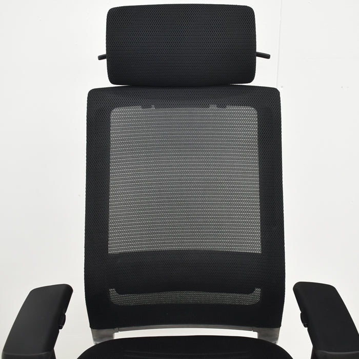 【中古】コクヨ エアフォート ヘッドレスト 可動肘 エアランバーサポート ポリッシュ 2025041203【中古オフィス家具】