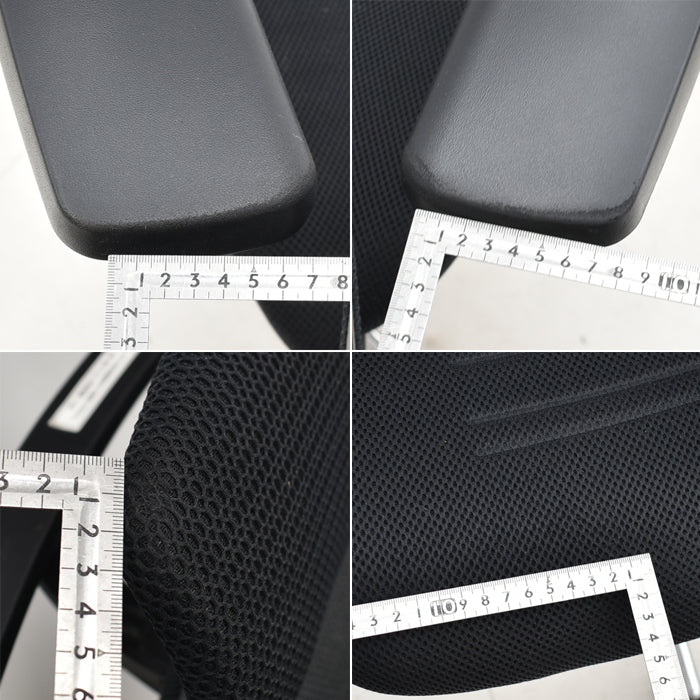 【中古】コクヨ エアフォート ヘッドレスト 可動肘 エアランバーサポート ポリッシュ 2025041203【中古オフィス家具】