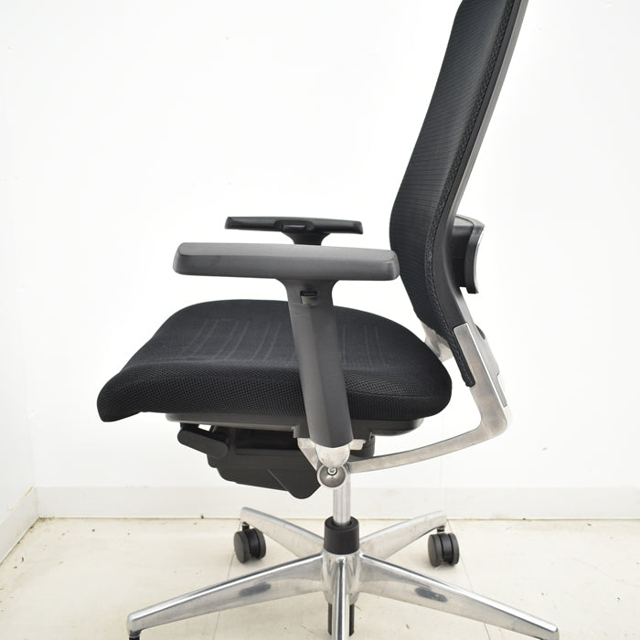 【中古】コクヨ エアフォート ヘッドレスト 可動肘 エアランバーサポート ポリッシュ 2025041203【中古オフィス家具】