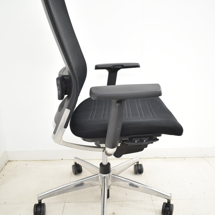 【中古】コクヨ エアフォート ヘッドレスト 可動肘 エアランバーサポート ポリッシュ 2025041203【中古オフィス家具】