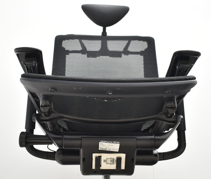 【中古】オカムラ コンテッサ 可動肘 ヘッドレスト ランバーサポート ハンガー 2025041204【中古オフィス家具】