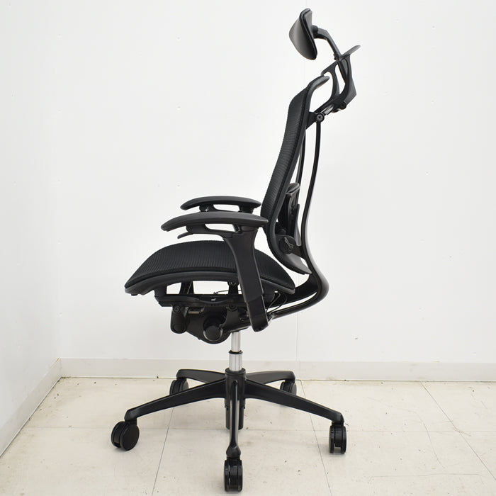 【中古】オカムラ コンテッサ 可動肘 ヘッドレスト ランバーサポート ハンガー 2025041204【中古オフィス家具】