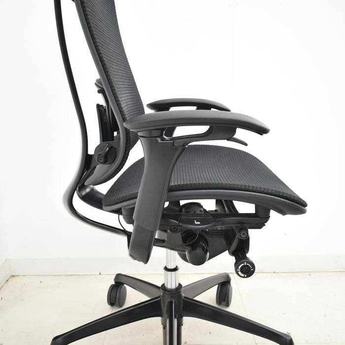 【中古】オカムラ コンテッサ 可動肘 ヘッドレスト ランバーサポート ハンガー 2025041204【中古オフィス家具】