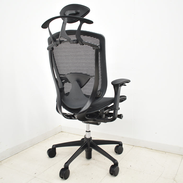 【中古】オカムラ コンテッサ 可動肘 ヘッドレスト ランバーサポート ハンガー 2025041204【中古オフィス家具】