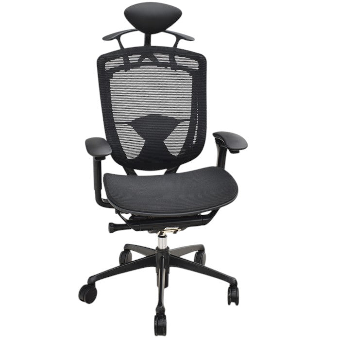 【中古】オカムラ コンテッサ 可動肘 ヘッドレスト ランバーサポート ハンガー 2025041204【中古オフィス家具】