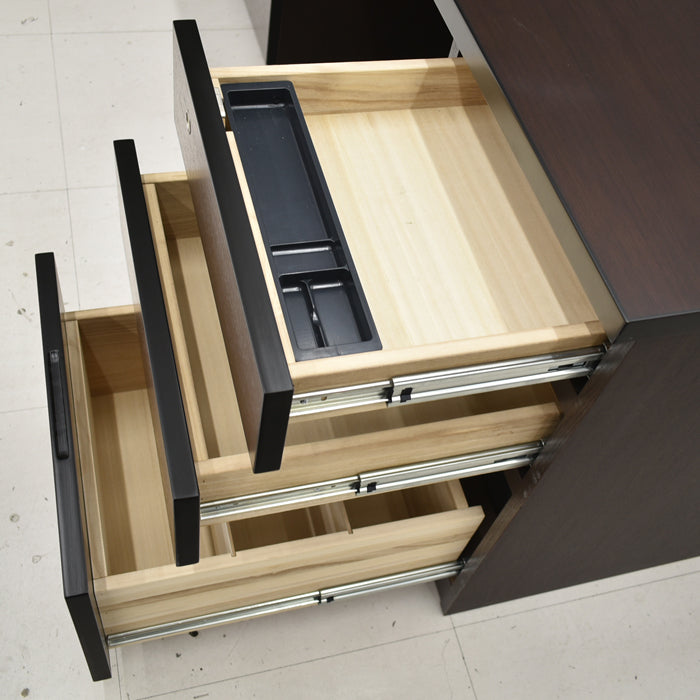 【中古】イトーキ X09シリーズ 役員用両袖机 W1600 2025041402【中古オフィス家具】