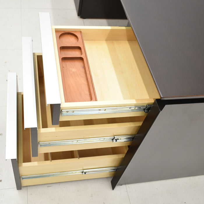 【中古】イトーキ X19シリーズ 役員用両袖机 W1800 2025041501【中古オフィス家具】