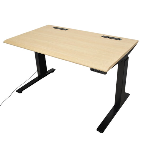 【中古】オカムラ スイフト 電動昇降デスク インジゲーターメモリ機能付 2018年製 幅1150 2025041604【中古オフィス家具】