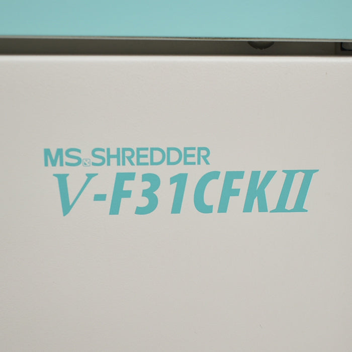 【中古】明光商会 MSシュレッダー V-F31CFKII 幅500 2018年製 2025043006【中古オフィス家具】