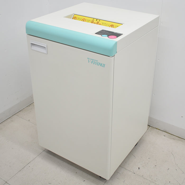 【中古】明光商会 MSシュレッダー V-F31CFKII 幅500 2018年製 2025043006【中古オフィス家具】