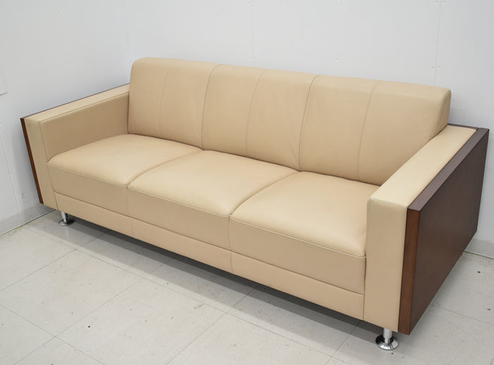 【中古】カリモク家具 グラヴィータシリーズ 応接4点セット 幅1965 2025050201【中古オフィス家具】