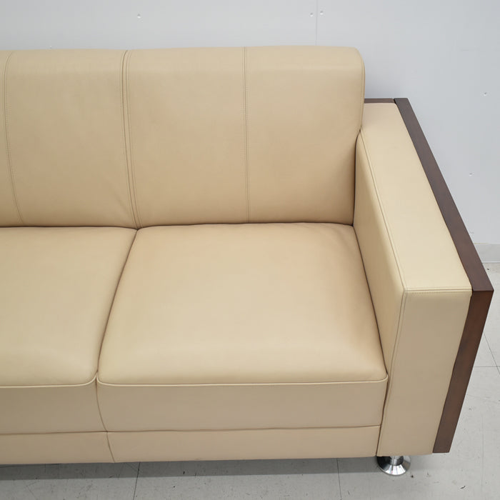 【中古】カリモク家具 グラヴィータシリーズ 応接4点セット 幅1965 2025050201【中古オフィス家具】