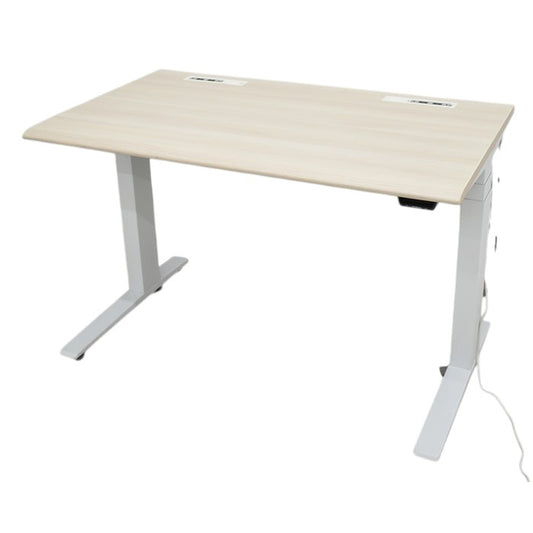 【中古】オカムラ スイフト 電動昇降デスク スムースフォルムエッジ 昇降レバータイプ 2018年製 幅1150 2025050701【中古オフィス家具】