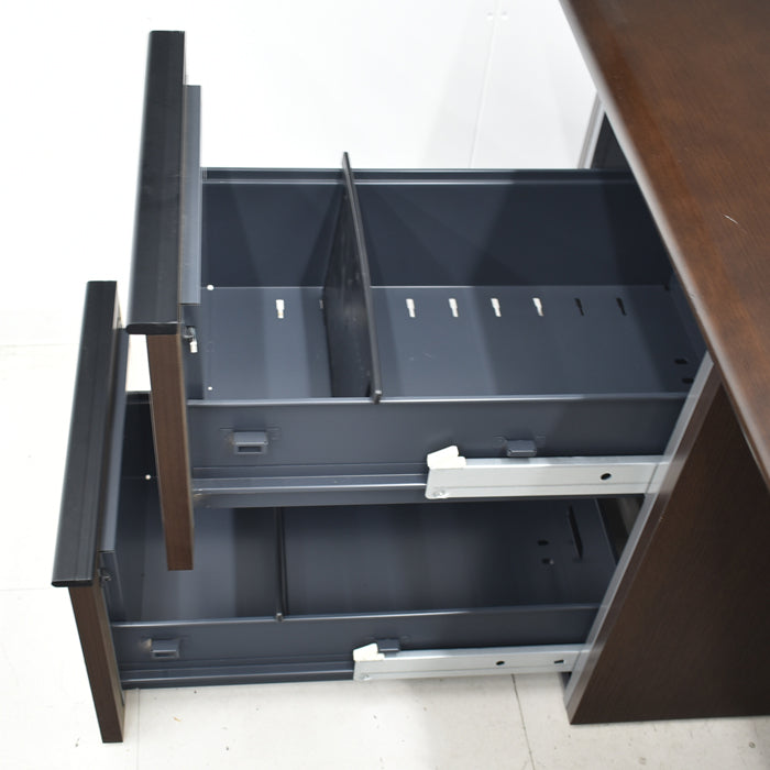 【中古】イトーキ XWシリーズ 役員用両袖机 幅1800 2025050802【中古オフィス家具】