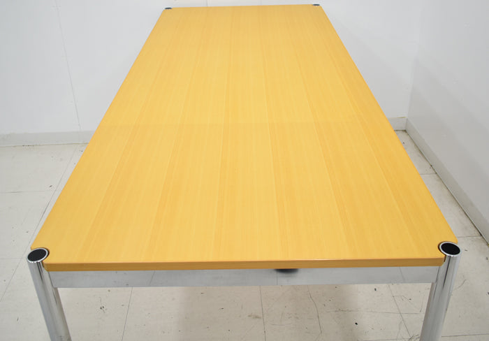 【中古】USM Haller ハラーテーブル キャスター付 幅1750 2025050804【中古オフィス家具】