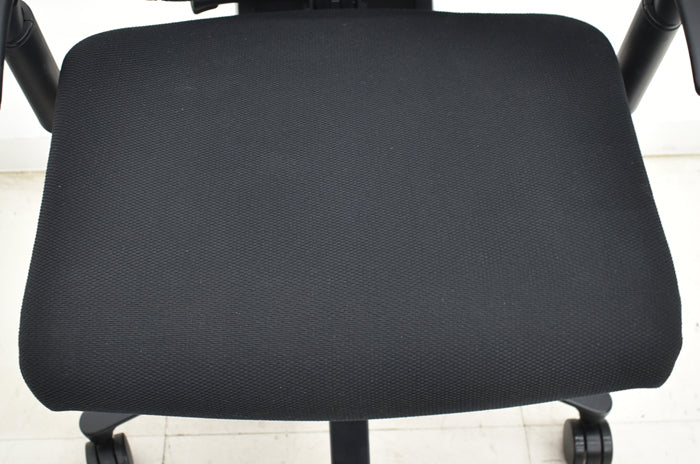 【中古】イトーキ f・エフチェア ハイバック 可動肘 メッシュ 2025051304【中古オフィス家具】