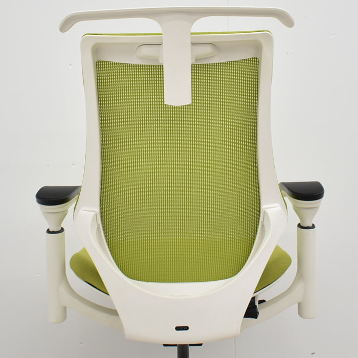 【中古】イトーキ f・エフチェア ハイバック 可動肘 メッシュ ハンガー 2025051305【中古オフィス家具】