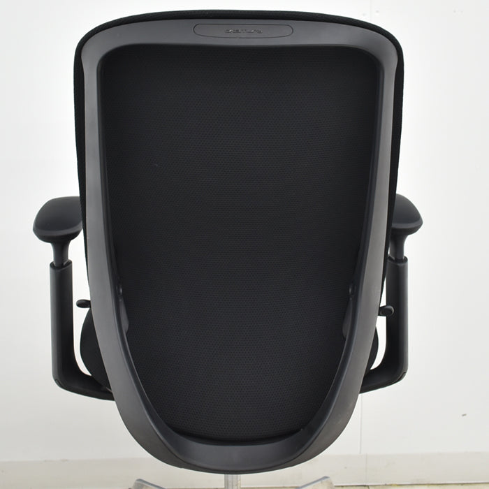 【中古】オカムラ シルフィー ハイバック 可動肘 バックカーブアジャスト 前傾機能 ポリッシュ 2025051403【中古オフィス家具】
