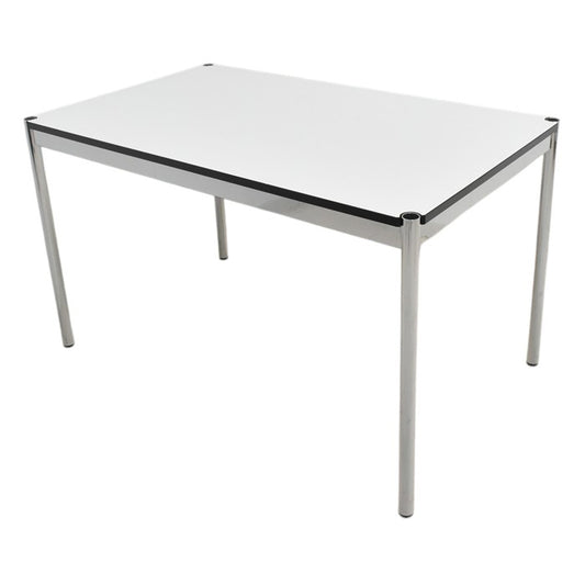 【中古】 USM Haller ハラーテーブル ホワイト 幅1250 2025052001【中古オフィス家具】