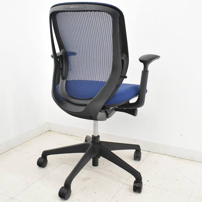 【中古】オカムラ シルフィー ローバック 可動肘 バックカーブアジャスト 前傾機能 2025052004【中古オフィス家具】