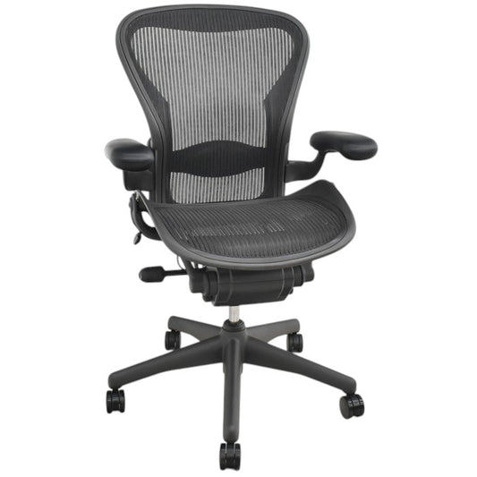 【中古】ハーマンミラー アーロンチェア スタンダード Bサイズ ランバーサポート 2025052607【中古オフィス家具】