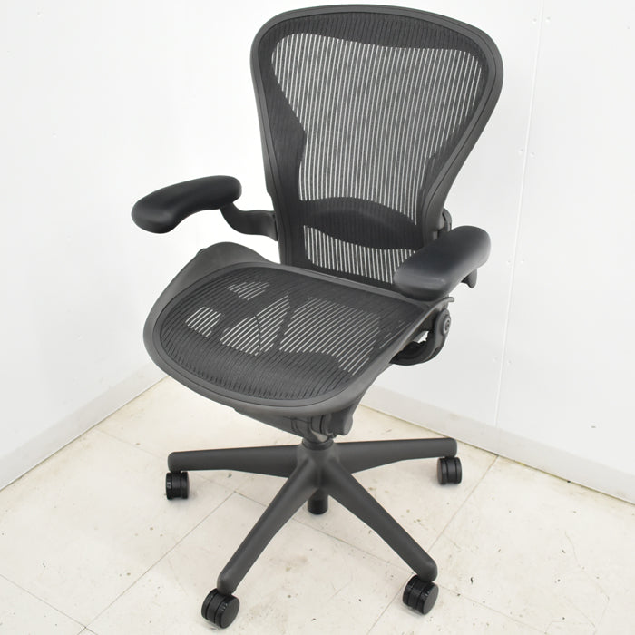 【中古】ハーマンミラー アーロンチェア スタンダード Bサイズ ランバーサポート 2025052705【中古オフィス家具】